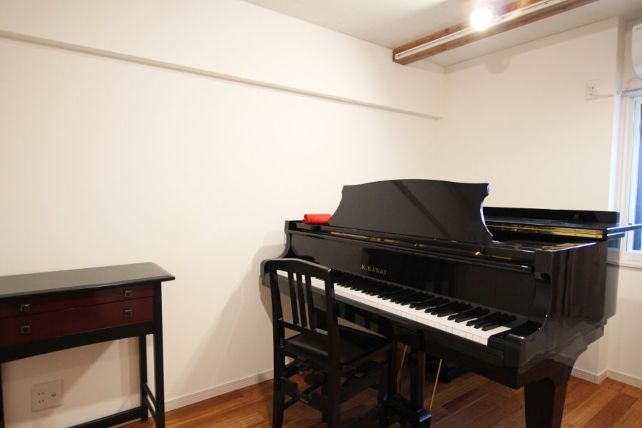 ピアノ２台防音室